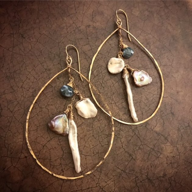 handmade earrings by gypsyposh by tosh
